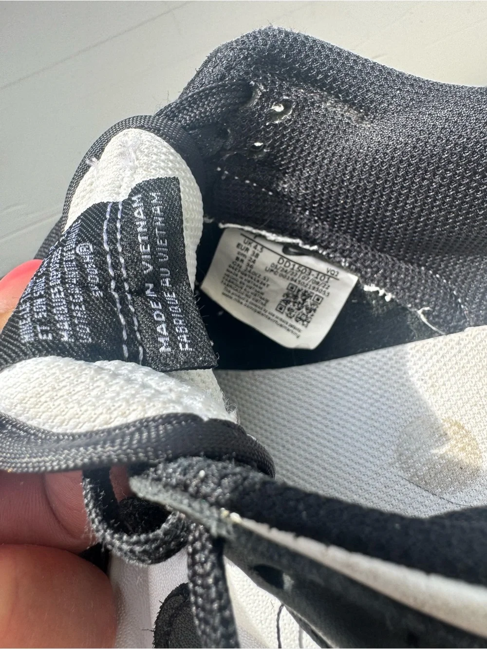 Nike Black and White Panda Dunks